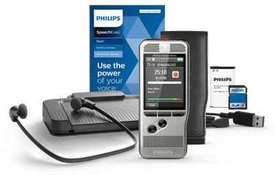 Philips DPM6000 with Speech Exec Dictation & Transcription set V11-2 year licence